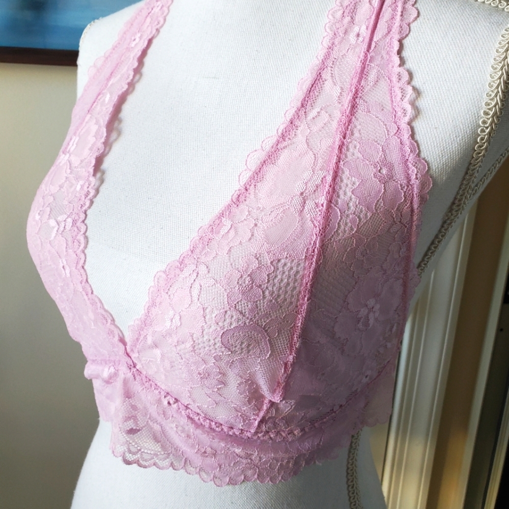 Savage X Fenty Racerback Lace Unlined Bralette